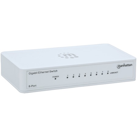 MANHATTAN Gigabit 8-Port Ethernet Switch 560702